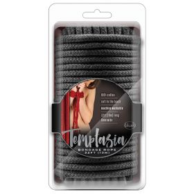 Temptasia Bondage Rope-Black 32ft