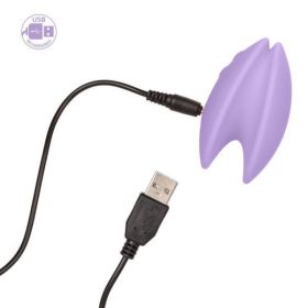 Dr. Laura Berman Palm Sized Silicone Massager Purple - TCN-SE9731-05