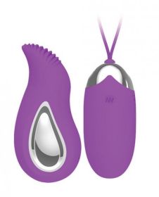 Pretty Love Eden Remote Control Bullet Vibrator Purple - TCN-BI-014418-W