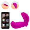 Wearable Panty Vibrator and Adult Sex Toys with APP Remote Control;  Clitoral Vibrator Stimulator Sexual Pleasure Tools for Women - Rose