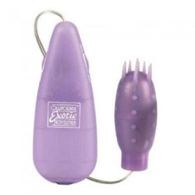 Silicone Slims Nubby Bullet Vibrator Purple - SE1132-14