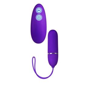 Posh 7 Function Lovers Remote Bullet Vibrator Purple - SE007615