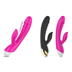 Waterproof 10 modes Powerful Dildo Vibrator Oral Clitoris Vacuum Stimulator - Pink