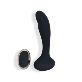 Gaea ‚Äì Vibrating Black Dildo - Black