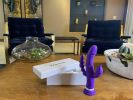 Iris- The Suction Cup Vibrator, Suction Cup Dildo - Purple