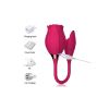 10 Modes Clitoris Suction Vibrating New Rose Massage Vibrator As A Gift - Red