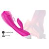 Waterproof 10 modes Powerful Dildo Vibrator Oral Clitoris Vacuum Stimulator - Pink