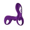 10 frequency vibration; Cock Ring for Men Erection Enhancing Stamina Prolonging; Ultra Soft Premium Silicone Ring Adult Toys for Couple Harder Longer